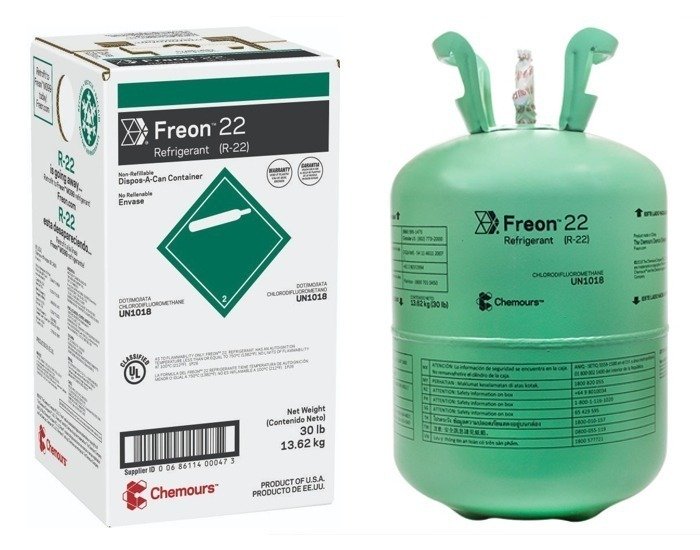 30lbs Virgin R22 Freon™ by Chemours 100% Pure